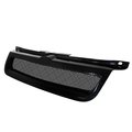 Overtime Bora Mesh Grille for 99 to 04 Volkswagen Jetta; Black - 5 x 18 x 33 in. OV686374